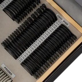 набор пробных очковых линз с оправой на 158 линз (пластик без поверки)