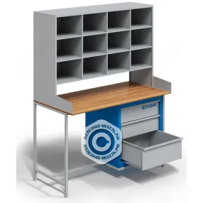 стол для сортировки почтовой корреспонденции 1552х1200х600