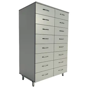 шкаф лабораторный картотечный шлк 23.004 (белый)