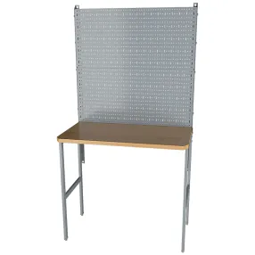 верстак откидной деревянный small, перфорация 1м