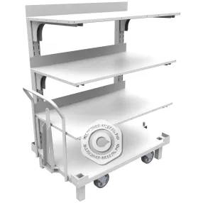 тележка консольная одинарная (4 уровня) 1600х1358х828