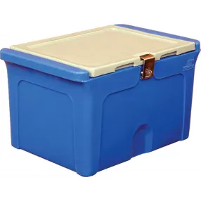 контейнер 500х335х303 мм синий с крышкой
