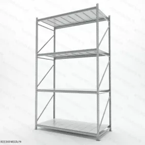 стеллаж сфм 3500х2000х1000 (4 яруса с настилом) ral