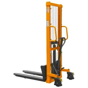 штабелер гидравлический sdj 1516 (1,5 т, 1,6 м, раздвижные вилы 310-730 мм) smart