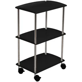 столик мастера «этажерка» металлический (3 полки)