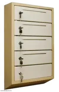 почтовый ящик антивандальный шап (т) - 4 ячейки