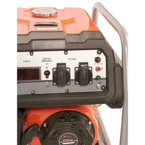 генератор бензиновый tor km2500h 2,0 квт 220в 16 л с ручным запуском