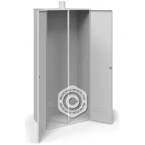 шкаф для 3-х газовых баллонов, усиленный (2000х900х500)