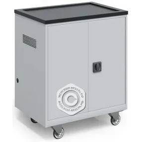 тележка для хранения и зарядки 21 ноутбука (15,6 дюймов) с электросхемой