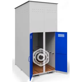 хранилище для газовых баллонов разборное без пандуса сгб-30