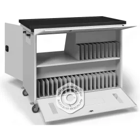 тележка для хранения 30 ноутбуков и планшетов 17,3 дюймов, вариант 2