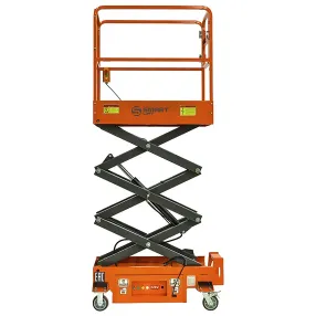 подъемник ножничный несамоходный smartlift sjy-0.3-3.9 (220в, 300 кг, 3,9 м)