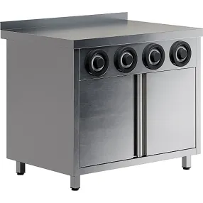 стол-тумба с диспенсерами для стаканов спзрд4-12/6-б