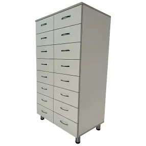 шкаф медицинский картотечный md шмк 16.04 (белый)