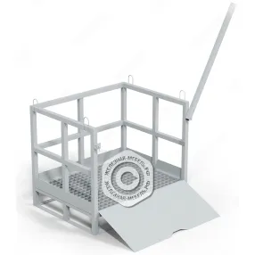 контейнер для 12-ти газовых баллонов кгб-01, без перекладины, решетчатый настил