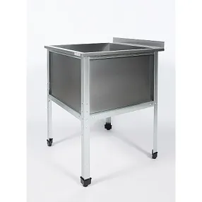 ванна моечная односекционная с бортом вмс-1/5-б-эк