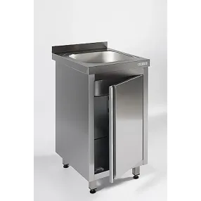 ванна моечная односекционная цельнотянутая с бортом закрытая вмцз-1/7/7-б