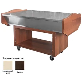 стол нейтральный «шведского стола» сн-шс (орех)