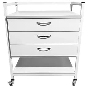 стол лабораторный мобильный слм 17.003 (белый)