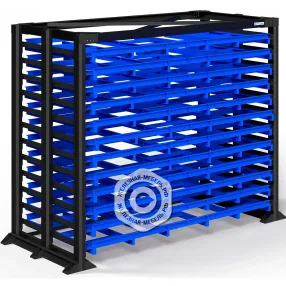 стеллаж с модульными кассетами (3100х3700х1700)