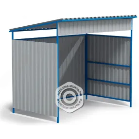 контейнерная площадка кп-4 (без дверей)