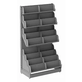 стеллаж торговый журнальный 25 серия