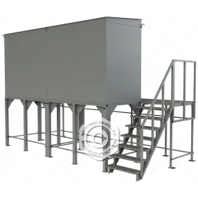 хранилище для 50 баллонов на подставке разборное