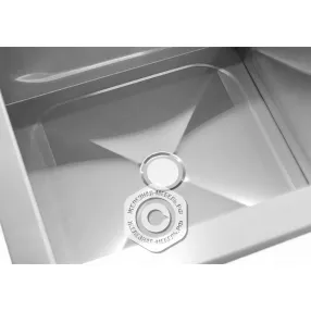 ванна моечная вмсн 1210 (1210х630х860) «norma ral», 1 м/о 1110х530х350 (ножка проф., тр. 40х40)