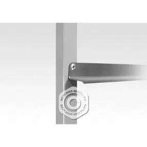 тележка-шпилька тшхп - 800х950х1800 «profi ral» (9 уровней хлебных лотков 450х740)