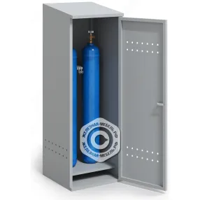 шкаф для 2-х газовых баллонов на 10 литров (1200х410х411)