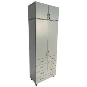 шкаф медицинский стр мд 103.20 + антресоль стр мд 112.02 (белый)