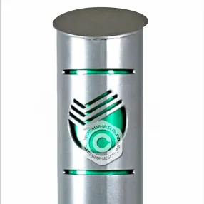 парковочный столбик с логотипом