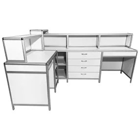 стол-пост медицинский md стп 11.04al (белый)