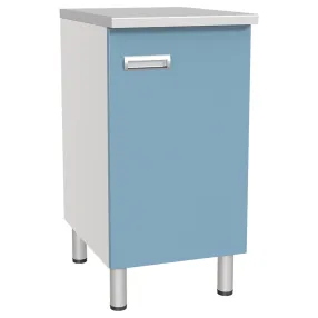 стол лабораторный однотумбовый с дверкой и полкой сл-02-«мск» (сл-02-205)