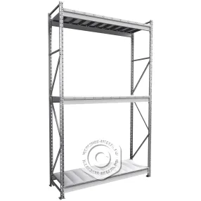 стеллаж ms pro z 2500х1500х500 (3 яруса с настилом)