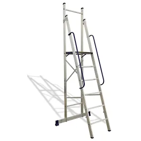 стремянка профессиональная alumet ape 1406