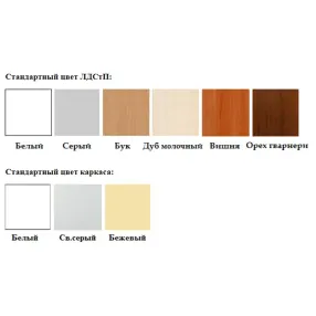 шкаф для лабораторной посуды шлп (корпус лдсп серый, каркас серый)