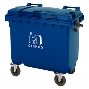 наклейка для раздельного накопления «стекло» 400х400 мм