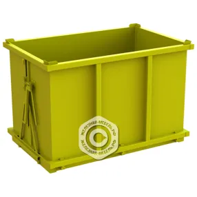 контейнер металлический с откидным дном кг м-310