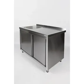стол производственный купе спзк1м-17/6-бл с моечной ванной