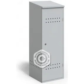 шкаф для 2-х газовых баллонов на 10 литров (1200х410х411)