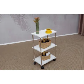 столик мастера «этажерка» металлический (3 полки)