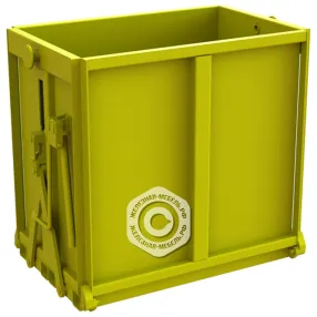 контейнер металлический с откидным дном кг м-349