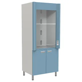 шкаф вытяжной forlab шв-01-950 стандарт (шв-01-мск) химпластик