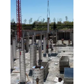 опалубка колонн квадратная tbt prisma 400х400 мм, высота 3 м