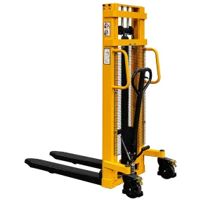 ручной гидравлический штабелер smartlift sda 1525 (1500 кг; 2,5 м; фиксированные вилы)