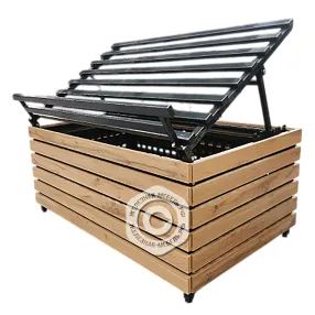 дисплей фруктово-овощной с выкатным ящиком