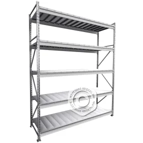 стеллаж ms pro z 2500х2100х600 (5 ярусов с настилом)