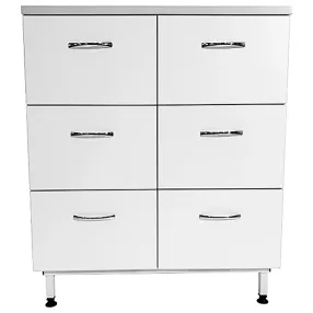 стол-тумба лабораторная тл 18.007 (белый)