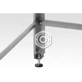 подставка для рубки мяса пдмн - 500х500х800 «norma inox»